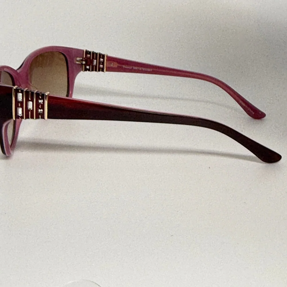 Solvari Vienna Burgundy Polarized‎ Gradient Sunglasses 58-16-135 Detail 22246